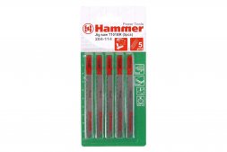 Пилки для лобзика HAMMER JG WD T101BR (5шт.)