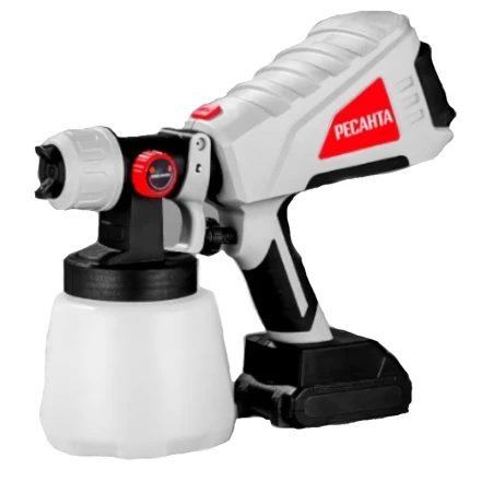 Краскопульт аккумуляторный Ресанта АКП-20Li 75/17/3 купить в Магнитогорске