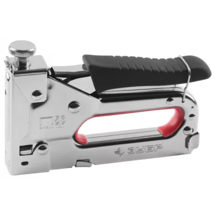Степлер металлический пружинный, регулируемый, тип 53, ЗУБР, 31565, 4-14мм 31565 купить в Магнитогорске