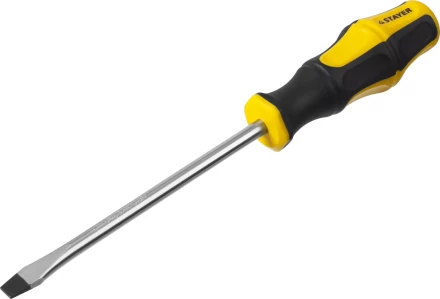 Отвертка STAYER &quot;MASTER&quot; &quot;HERCULES&quot;, Сr-V, противоскользящая рукоятка, SL8,0x150мм 25051-08-15_z02 купить в Магнитогорске