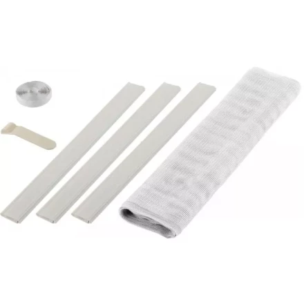 Сетка STAYER "COMFORT" противомоскитная для двери, с крепежной лентой и грузиками, ПЭТ, белая, 1,0 х 2,2 м 12500-10-22 купить в Магнитогорске