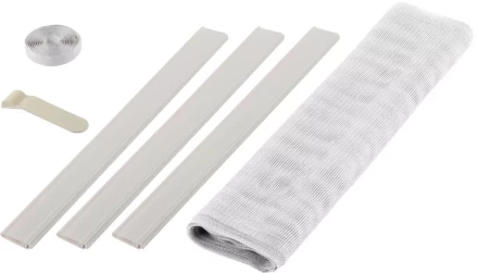 Сетка STAYER "COMFORT" противомоскитная для двери, с крепежной лентой и грузиками, ПЭТ, белая, 1,0 х 2,2 м 12500-10-22 купить в Магнитогорске