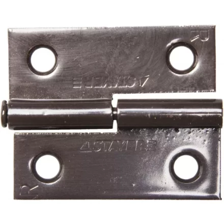 Петля дверная STAYER &quot;MASTER&quot; разъемная, цвет коричневый, правая, 50мм 37613-50-3R купить в Магнитогорске