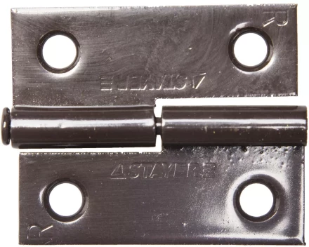 Петля дверная STAYER &quot;MASTER&quot; разъемная, цвет коричневый, правая, 50мм 37613-50-3R купить в Магнитогорске