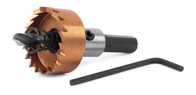 HSS-TiN коронка MESSER  27мм с центр. сверлом и толкающей пружиной для  лист. материала  до 2 мм ц/х купить в Магнитогорске