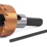 HSS-TiN коронка MESSER  27мм с центр. сверлом и толкающей пружиной для  лист. материала  до 2 мм ц/х купить в Магнитогорске