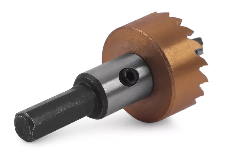 HSS-TiN коронка MESSER  27мм с центр. сверлом и толкающей пружиной для  лист. материала  до 2 мм ц/х купить в Магнитогорске