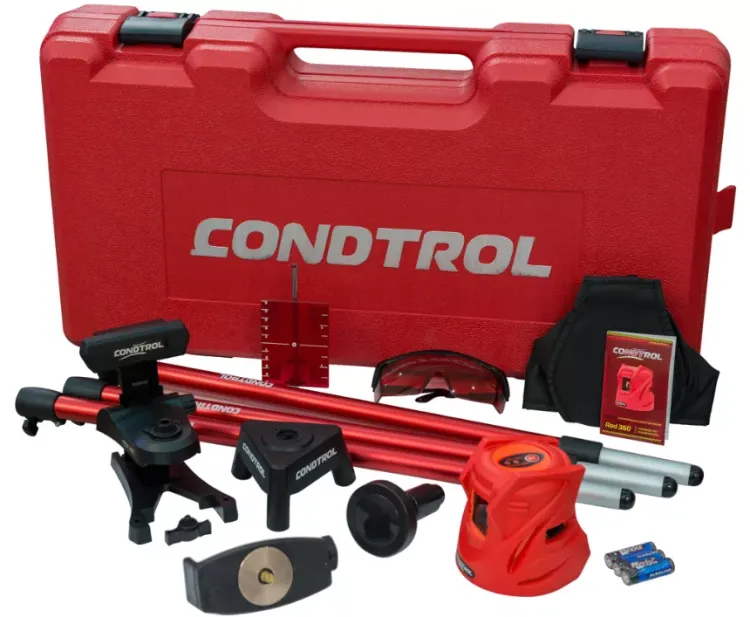 Лазерный нивелир CONDTROL Red 360 H Profi Set купить в Магнитогорске