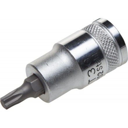 Торцовая бита-головка KRAFTOOL &quot;INDUSTRIE QUALITAT&quot;, материал S2, TORX, сатинированная, 1/2&quot;, Т40 27905-40_z01 купить в Магнитогорске