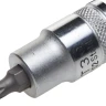 Торцовая бита-головка KRAFTOOL "INDUSTRIE QUALITAT", материал S2, TORX, сатинированная, 1/2", Т40 27905-40_z01 купить в Магнитогорске