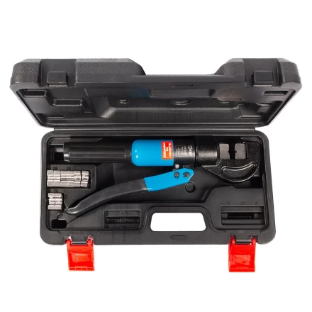 Пресс гидравлический ручной КВТ ПГР-6т для опрессовки тросов до 6 мм (92048) купить в Магнитогорске