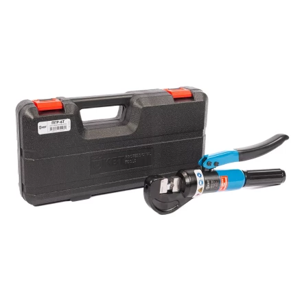 Пресс гидравлический ручной КВТ ПГР-6т для опрессовки тросов до 6 мм (92048) купить в Магнитогорске