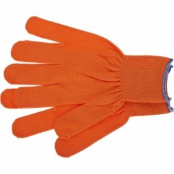 Перчатки нейлон 13 класс оранжевые XL 67840