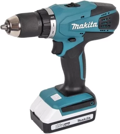 Аккумуляторная дрель-шуруповерт Makita DF457DWLE купить в Магнитогорске