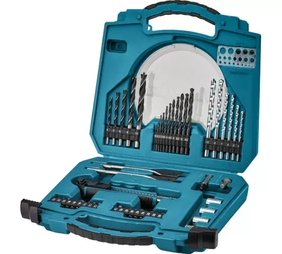 Набор оснастки для шуруповерта Makita D-42014. 50 предметов, кейс купить в Магнитогорске