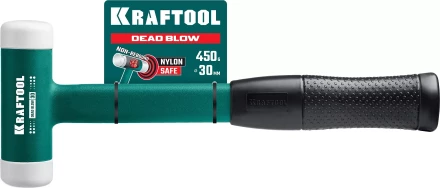 Безынерционный молоток KRAFTOOL DEAD BLOW с бойками из полиамида 2078-30 купить в Магнитогорске