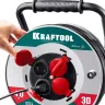 Силовые удлинители на стальной катушке  HEAVY DUTY 4.0, кабель КГ 3х2,5 кв мм 55086-30 купить в Магнитогорске