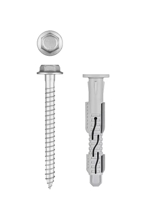 ЗУБР ФД-Ц 10 x 80 мм, фасадный дюбель, нейлон/цинк, 50 шт (301455-080) купить в Магнитогорске