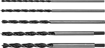 Набор сверл спиральных по дереву &quot;Maxdrill&quot;, 5шт, 6-8-10-12-14x300мм, STAYER 2943-300-H5 2943-300-H5 купить в Магнитогорске