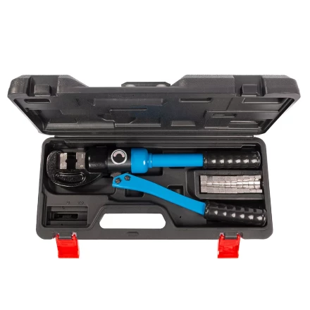 Пресс гидравлический ручной КВТ ПГР-10т для опрессовки тросов до 10 мм (92049) купить в Магнитогорске