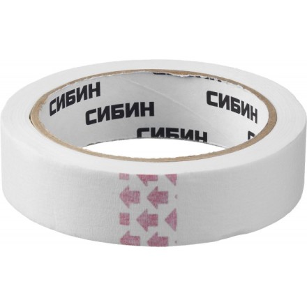 CИБИН. Малярная лента, креповая, 25мм х 25м 12111-25_z01 купить в Магнитогорске