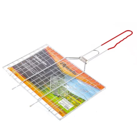 Решетка-гриль 220х340 мм хромированная PVC рукоятка Sparta 69636 купить в Магнитогорске