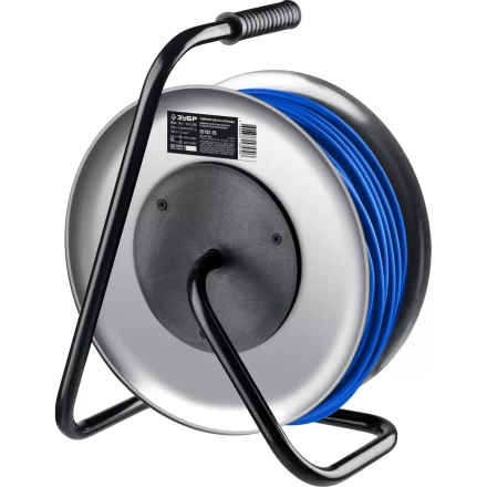 ЗУБР ПВС-325, ПВС, 3 x 2.5 мм2, 20 м, 4000 Вт, IP44, силовой удлинитель на стальной катушке, Профессионал (55102-20) купить в Магнитогорске