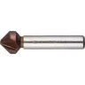 Зенкер ЗУБР "ЭКСПЕРТ" конусный с 3-я реж. кром.ст.P6M5 с Co покрыт.d 16,5х60 мм,цилиндр хвост.d 10мм, для раззенков.М8 29732-8 купить в Магнитогорске