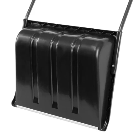 Движок для уборки снега пластиковый Сибртех, 570 х 470 х 1300 мм, стальная рукоятка, Россия, 615925 купить в Магнитогорске