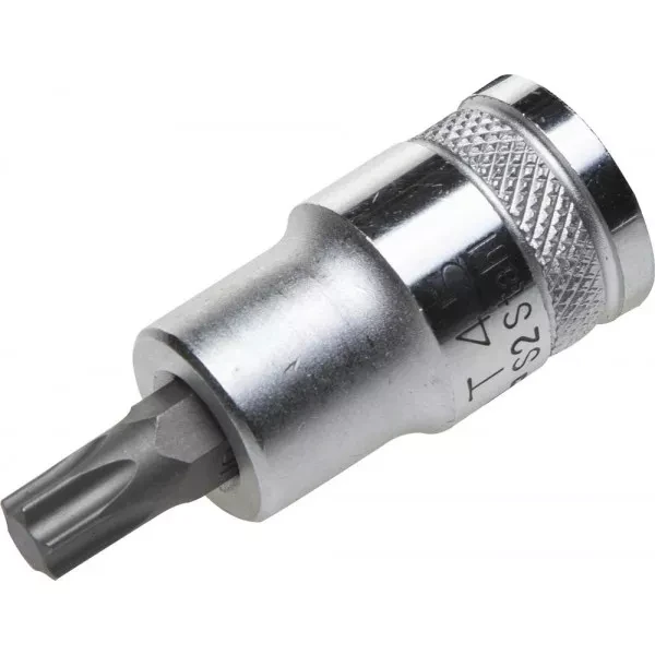 Торцовая бита-головка KRAFTOOL "INDUSTRIE QUALITAT", материал S2, TORX, сатинированная, 1/2", Т45 27905-45_z01 купить в Магнитогорске