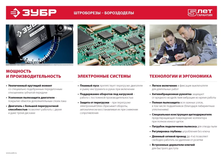 Штроборез ЗШ-П30-1400 ПСТ серия ПРОФЕССИОНАЛ купить в Магнитогорске