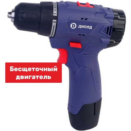 Аккумуляторная дрель-шуруповерт Диолд ДЭА-12ЛИ-09 купить в Магнитогорске