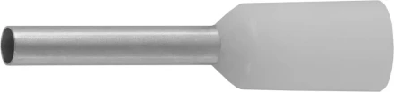 Наконечник СВЕТОЗАР штыревой, изолированный, для многожильного кабеля, белый, 0,75 мм2, 25шт 49400-07 купить в Магнитогорске