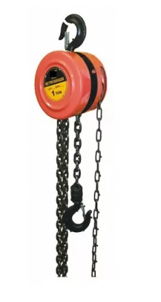 Таль ручная цепная тип HSZ-E г-п 1 тонн H=6 метра купить в Магнитогорске