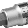 Торцовая бита-головка KRAFTOOL "INDUSTRIE QUALITAT", материал S2, HEX, сатинированная, 1/2", H12 27908-12_z01 купить в Магнитогорске