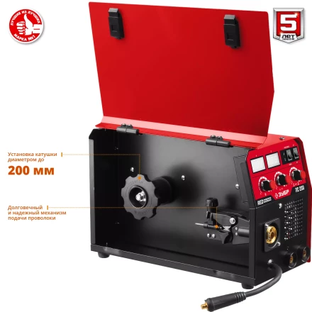 Полуавтомат сварочный инверторный МIG-MAG c функцией ММА ПС-200 серия МАСТЕР купить в Магнитогорске