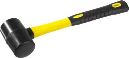 Киянка STAYER &quot;PROFESSIONAL&quot; резиновая ЧЕРНАЯ, с фиберглассовой ручкой 2054-40 купить в Магнитогорске