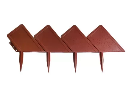 Бордюр &quot;Кирпич&quot; 13 х 300 см терракот  Россия 65040 купить в Магнитогорске