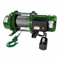 Лебедка электрическая HITCH KCD300 300кг 70м 220В (SZ086786)