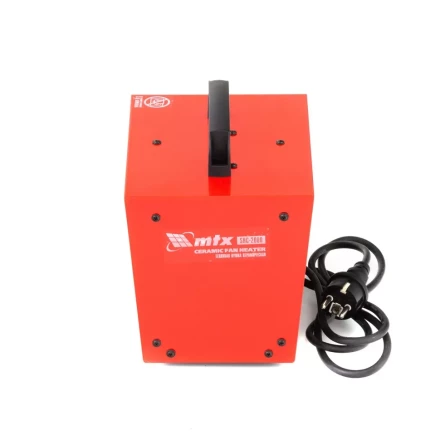 Тепловая пушка керамическая SHC-2000, квадратная, 230 В, 120 м3/ч, 1/2 кВт MTX 96422 купить в Магнитогорске