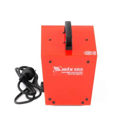 Тепловая пушка керамическая SHC-2000, квадратная, 230 В, 120 м3/ч, 1/2 кВт MTX 96422 купить в Магнитогорске