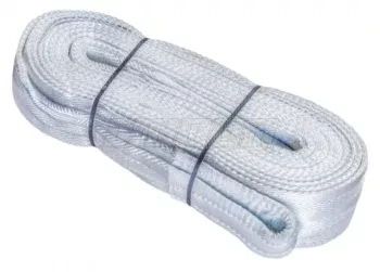 Ремень буксировочный 21т К. L= 5.0 м 150 мм в 1 слой с двумя петлями купить в Магнитогорске