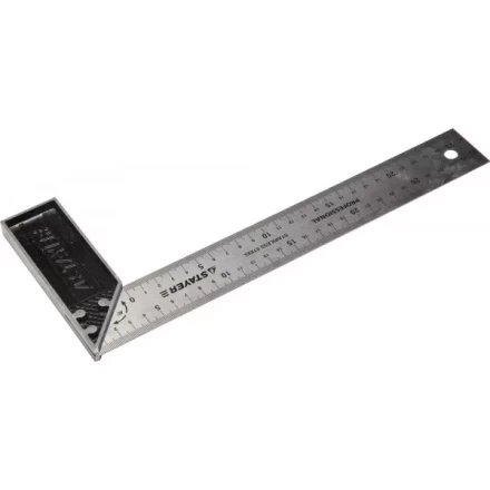 Угольник STAYER &quot;PROFI&quot; столярный, гравированная шкала, нержавеющее полотно 37мм, 300мм 3431-30_z01 купить в Магнитогорске