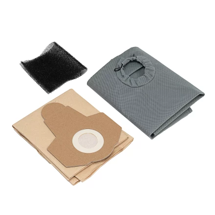 Пылесос строительный Denzel 28203 RVC30, 1400 Вт, бак 30 л, шланг 3 м, розетка с автосинхр. купить в Магнитогорске