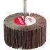 Круг шлифовальный ЗУБР &quot;МАСТЕР&quot; веерный лепестковый, на шпильке, тип КЛО, зерно-электрокорунд нормальный, P180, 40х80мм 36604-180 купить в Магнитогорске