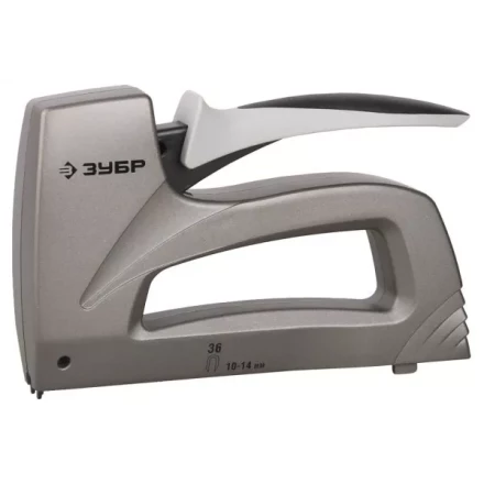 Степлер ЗУБР &quot;ПРЕМИУМ&quot;, пластинчатая пружина, литой корпус, тип 36 31512_z01 купить в Магнитогорске