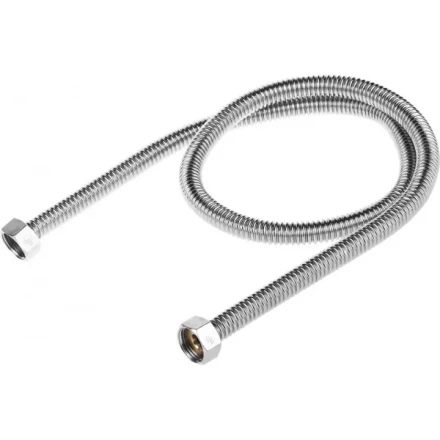 Подводка ЗУБР &quot;ЭКСПЕРТ&quot; сильфонная из нержавеющей стали, для воды, г/г (гайка-гайка), 1/2&quot;, 1,0м 51011-G/G-100 купить в Магнитогорске