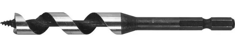 ЗУБР. Сверло по дереву, спираль Левиса, шестигранный хвостовик 1/4", 10х120мм 29483-120-10 купить в Магнитогорске
