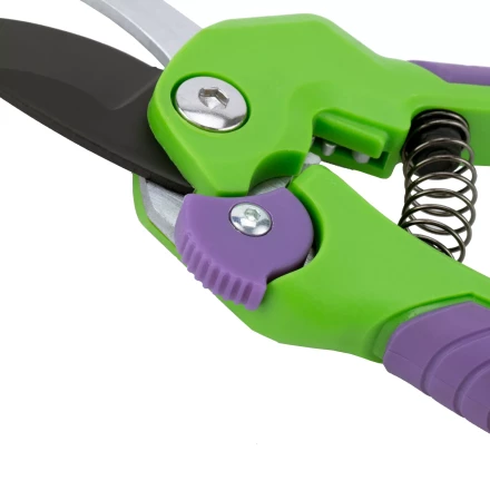 Секатор прямого реза Palisad, 210 мм, шестеренный привод, двухкомпонентные рукоятки, 605328 купить в Магнитогорске