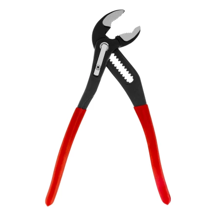 Клещи переставные 250 мм Matrix, кнопочный механизм, хром-ванадий, обливные рукоятки 17926 купить в Магнитогорске